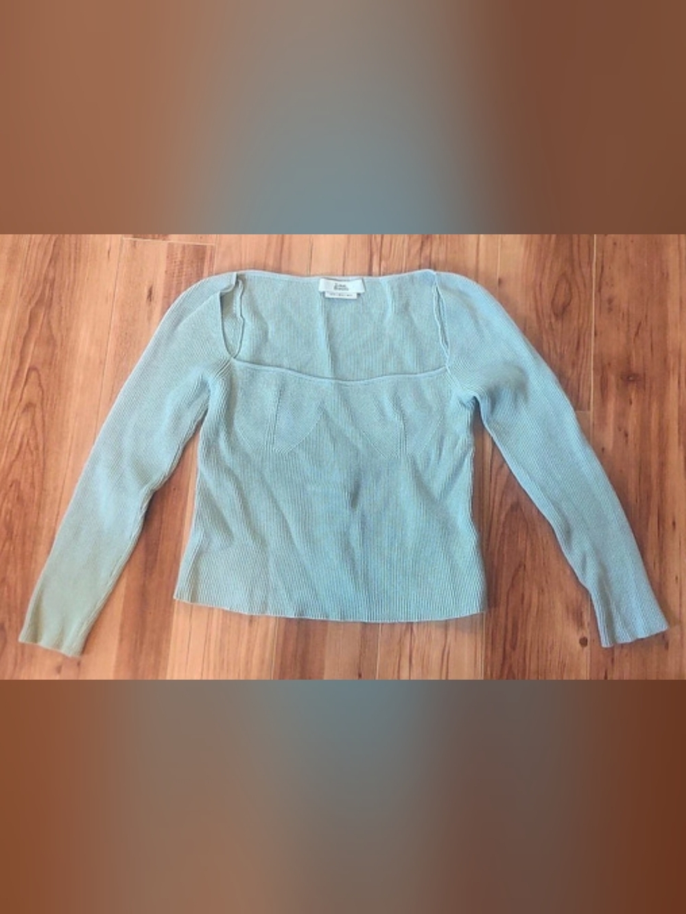 Love, Bonito Ribbed Knit Sweater
